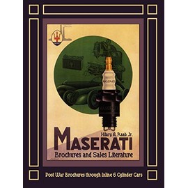Maserati Brochures and Sales Literature - Post War Brochures through Inline 6 Cylinder Cars