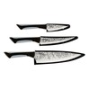 Kai Luna 3 Piece Knife Set with Sheaths and Soft-Grip