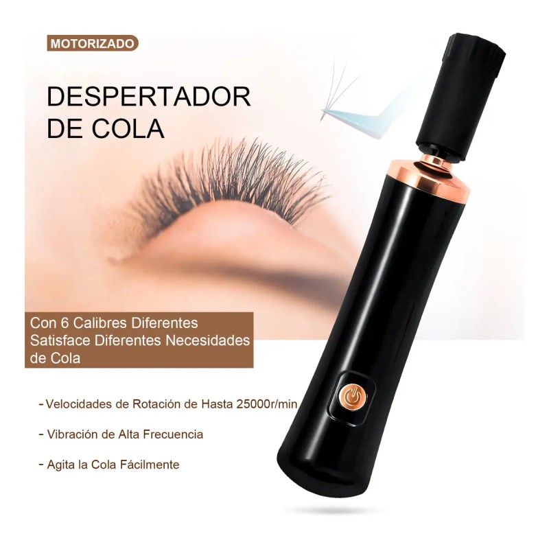 Agitador Para Adhesivos Pestañas Mink O Limpiador De Brochas