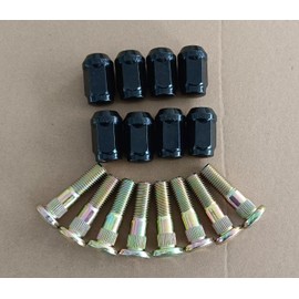 WANTONE RACING Front Rear Wheel Studs 250300625 with Lug Nuts Replacement for 2017-2024 Can-am Maverick X3 UTV MAX, Turbo, R/RR, 900HO, XMR, XRC, XRS, XDS