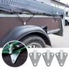 Naapesi 20PCS 3-Hole Tarpaulin Hooks, trailer hooks, Tarpaulin attachment, Net