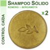 Kit de 2 Shampoos Sólidos de Romero y Bergamota, 100gr