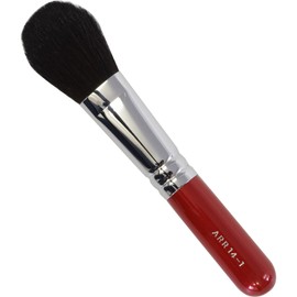 ARRS14-1 Kumano Brush Hexakukan Sakura Cheek Brush Horse Hair Red Shaft Professional Grade