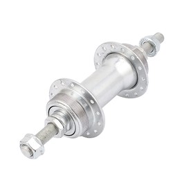 A ABSOPRO Rear Hub Bicycle Cycling 28 Hole Disc Silver Tone