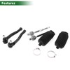 X AUTOHAUX 6 Pcs Front Suspension Kit Inner Outer Tie