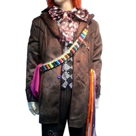 costumebase Mad Hatter Bandolier Thread Belt Colourful Yarn Costume Bandoleer