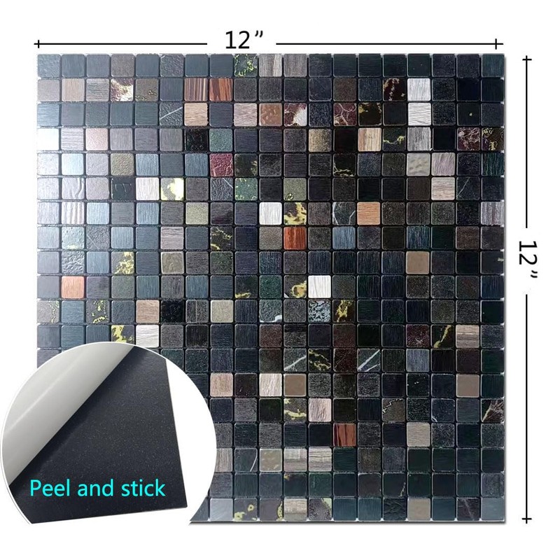 weimeisc 10 Sheets Peel and Stick Backsplash Tile for Kitchen,