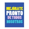 NobleWorks, Big Mejorate Pronto - Jumbo Spanish Get Well Soon