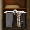22 Arms Steel Slide Out Pants Rack Closet Pants Hanger