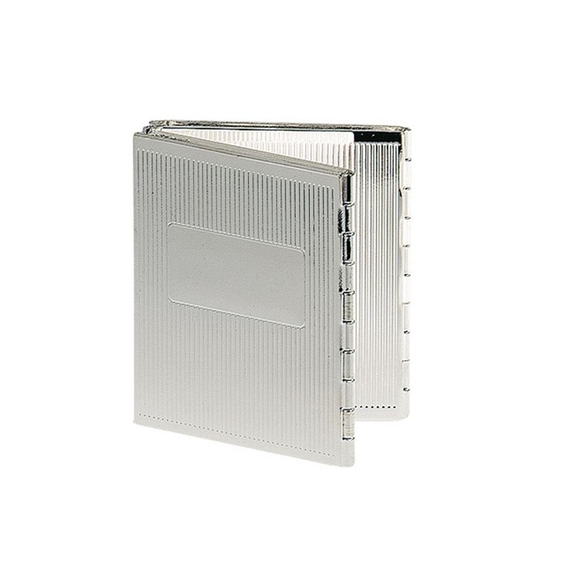 H.Bauer jun. Small Silver-Plated 4-Way Folding Photo Frame for 4