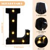 Hirbisnis Led Light Up Letters, 26 Alphabet Marquee Letter Lights,
