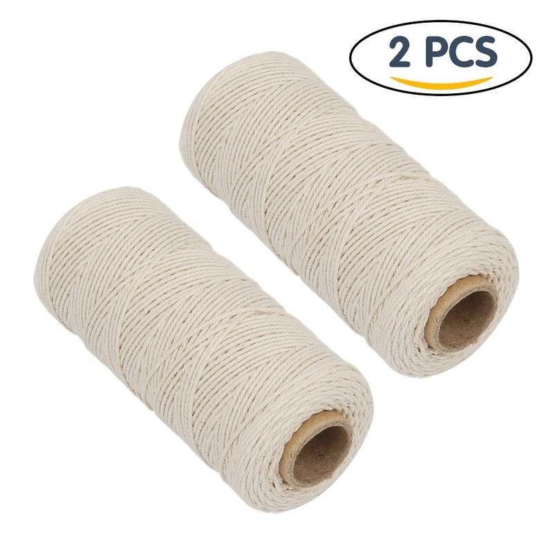 Vivifying Cotton String, 2pcs x 328 Feet Food Safe Cooking