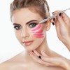 WLLHYF Stainless Steel Cosmetic Makeup Palette Makeup Mixing Palette with
