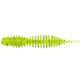 Fat Assassin Micro Finesse Worm 2" (Chartreuse)