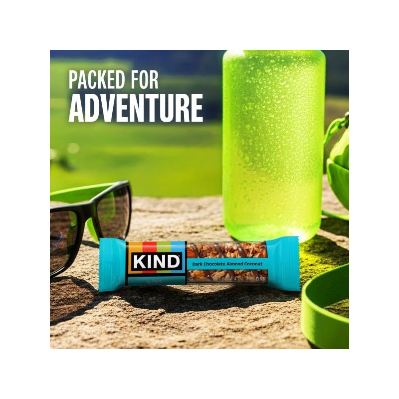 KIND Healthy Snacks Bars, Dark Chocolate Almond Coconut, Gluten Free,