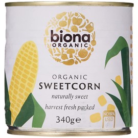 Biona Organic Sweetcorn, 340g