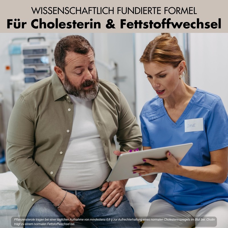 Cholesterol Complex with Plant Sterols & Choline - 180 Vegan