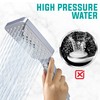 Metpure High-Pressure Handheld Shower Head with Easy Clicker for Multiple