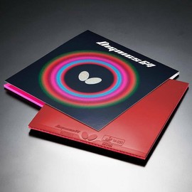 Butterfly 06060 Table Tennis Rubber Dignics 64 Soft Back High Tension Red Thick