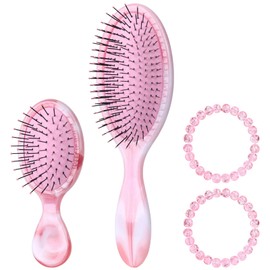 Daily Gard Detangler Hair Brush, Dry and Wet Detangling Hair Brush for Women and Men, Paddle Hairbrush for Wet/Dry/Curly/Thick/Long/Wavy/Damaged Hair, Pink