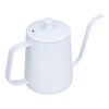 Coffee Kettle Stainless Steel Mini Portable White Thin Mouth Pour