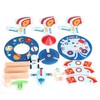 QPACK Kids Children Wooden Rocket Toys Playset, Space Rocket and