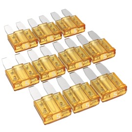AUPROTEC Micro 2 Car Fuses Blade Fuses MikrOTO II 5A - 30A Selection: 5A Amp Light Brown, Pack of 10
