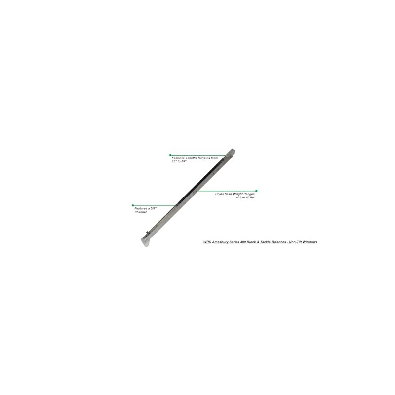 WRS Amesbury Series 400 Block & Tackle Window Balance –