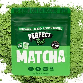 Perfect Ted Organic Matcha Powder | 30g | Ceremonial Grade | Single-Origin Uji, Japan | Organic Matcha Latte Powder