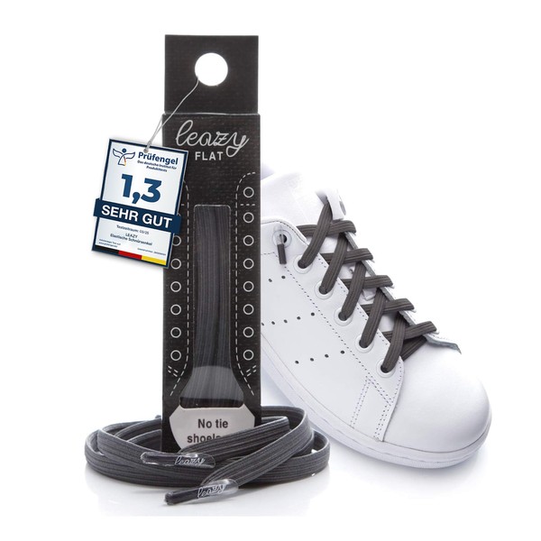 Leazy Flat Elastic Shoelaces - The Flat, Flexible Shoe Strap