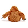 Zappi Co 100% Recycled Plush Orangutan Toy (22cm Width) Stuffed