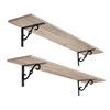 DINZI LVJ Long Wall Shelves, 39.4 Inch Large Floating Shelves
