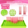 ABuff 200 Pcs Lip Balm Tubes 5g Empty Plastic Lip