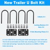 New Trailer U Bolt Kit, Trailer Leaf Spring U Bolts,