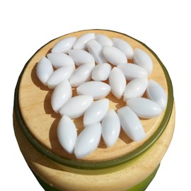 Varillas magnéticas para agitar mezclador PTFE (5 x 10 mm, forma de oliva, 10 unidades)