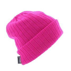 Milani Thinsulate 40 Gram Insulated Winter Beanie Hat (Neon Pink)