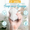 Spongeables Pedi-Scrub Foot Buffer, Clean & Fresh Scent, Contains Shea