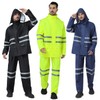 Waterproof Rain Suits, Rain Gear for Men Women Outdoor Rainwear