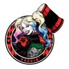 Spreadshirt Harley Quinn Puddin' Sticker, 10 x 10 cm, Transparent