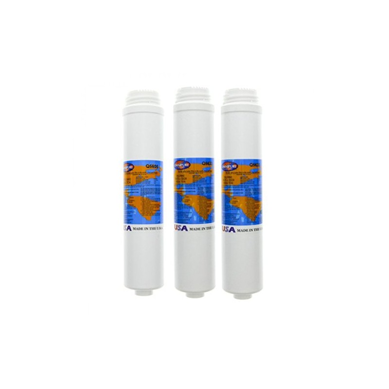 Omnipure Q5605 and (2) Q5633 Replacement Sediment Carbon Filter Cartridge