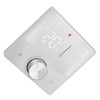 Smart Digital Thermostat 5A AC 95‑240V IP20 White Adjustable Backlight