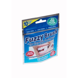 Fuzzy Brush Chew Able Toothbrush, 10 Ounce (Pack of 10)