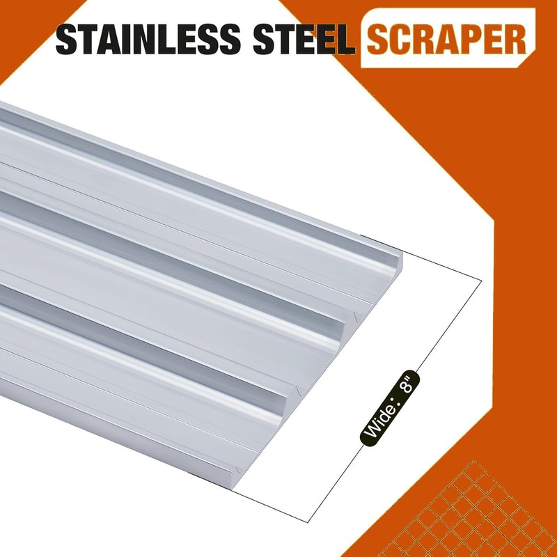 48"x8" Bull Float Kit Aluminum Magnesium Alloy Concrete Float With