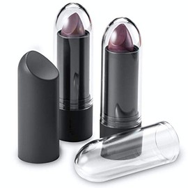 BY ALEGORY Clear Lipstick Caps Compatible With BITE BEAUTY - AMUSE BOUCHE Lipstick - Replaces Original Cap To See Your Favorite Lipstick Color Easily (12 Caps)