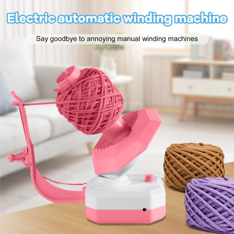 Outbit Automatic Yarn Ball Winder Electric Yarn Winder USB Port