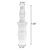 Bonsicoky 5Pcs Plastic Hose Barb Reducer Fitting, 5/16" to 3/16"