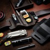 VIPERADE Leather Sheath for Belt, EDC Multitool Sheath, Leather Knife
