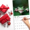2026 Wall Calendar,Calendar 2026,Frog Monthly Wall Calendar, 12" x 24"