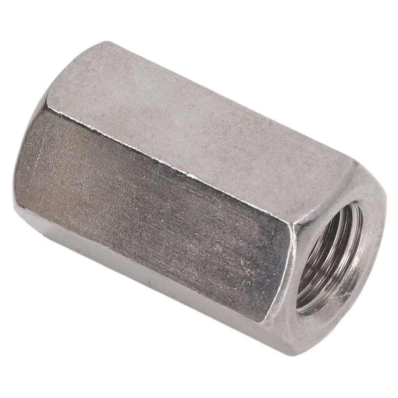 5Pcs Hex Coupling Nut Set Connector 304 Stainless Steel Industrial