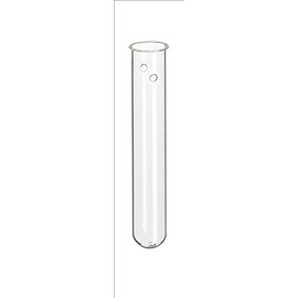 10 x 25mm x 150mm Test Tube Vase Insert with Hole